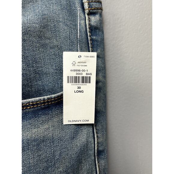 Old Navy Kicker Boot-Cut Mid-Rise Jeans Women's Plus Size 30 Medium Wash NEW - Picture 5 of 7